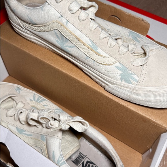 Vans White and Blue Sneakers modernica x style 36 LX Palm leaf - Picture 3 of 6
